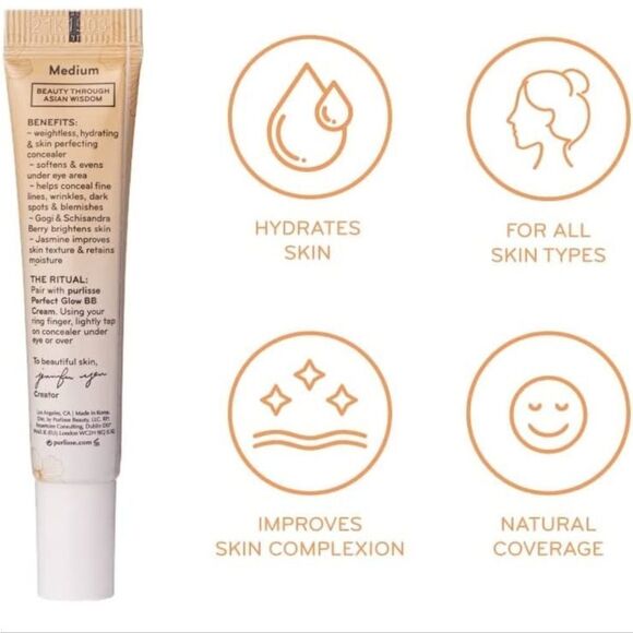 Purlisse BB Perfect Glow Concealer in Tan - Picture 2 of 9